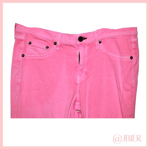 Rag and Bone Pink Jeans - Picture 3 of 4